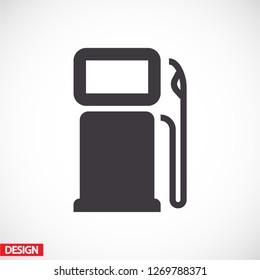 gas pump icon. Vector  Eps 10 