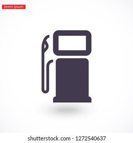 gas pump icon. Vector  Eps 10 