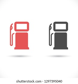 gas pump icon. Vector  Eps 10 