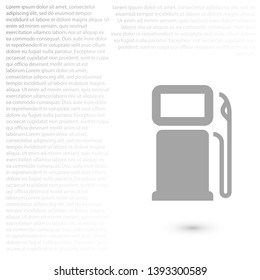 gas pump icon. Vector  Eps 10 . Lorem Ipsum Flat Design 