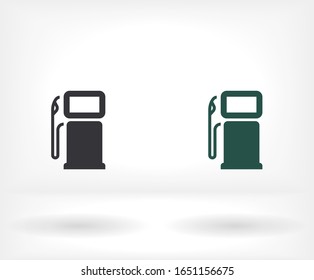 icono de la bomba de gas. Vector Eps 10 . 