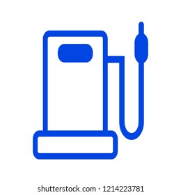 Gas pump icon. Vector illustration