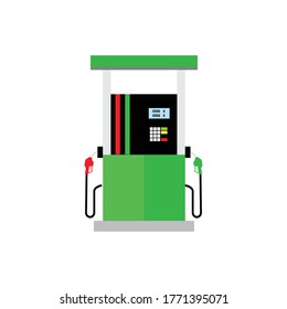 icono de la bomba de gas, ilustración vectorial
