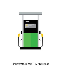 gas pump icon, vector illustration