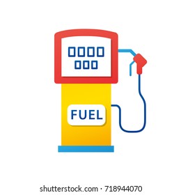 Gas pump isolated