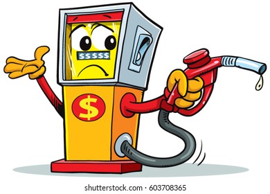 gas pump mascot