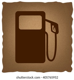 Gas pump sign