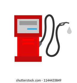 Gas pump simple illustration