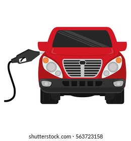 gas pump station gasoline or oil industry related icons image vector illustration design 