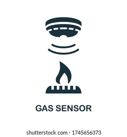 Gas Sensor icon. Simple element from sensors icons collection. Creative Gas Sensor icon ui, ux, apps, software and infographics