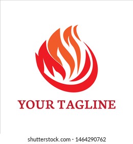 Gas Service Creative Logo Design