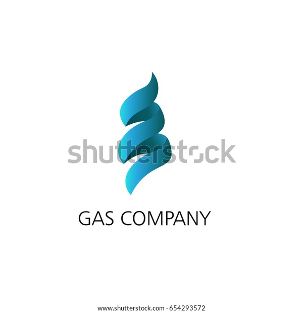 Gas Services Company Logo Stock Vector (Royalty Free) 654293572