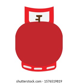 Gas simple illustration clip art vector