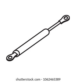 Gas spring icon