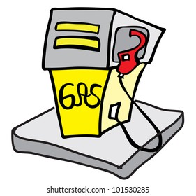 gas station