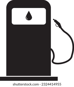 gas station filling icon illustration
