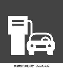 Gas station, fuel, pump icon vectgor image. Can also be used for transport, transportation and travel. Suitable for mobile apps, web apps and print media. 