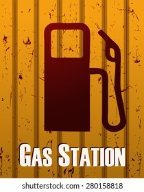 ガソリンスタンド アメリカ のイラスト素材 画像 ベクター画像