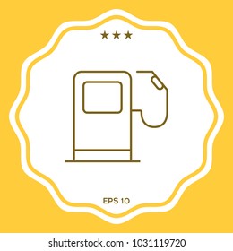 Gas station icon