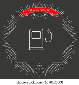 Gas station icon