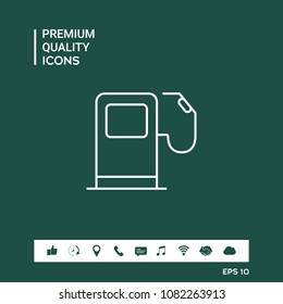 Gas station icon