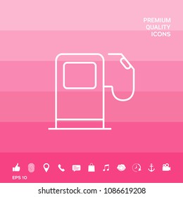 Gas station icon