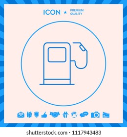 Gas station icon
