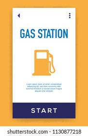 Gas Station Icon