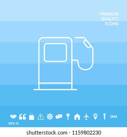 Gas station icon