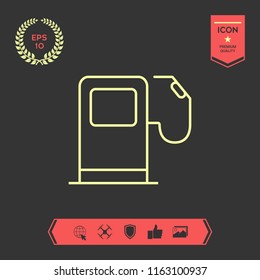 Gas station icon