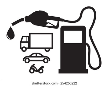 Gas station icon