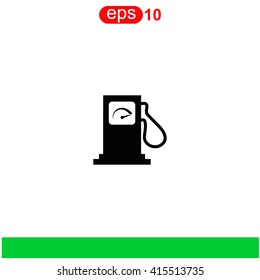 Gas station icon.