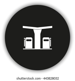 Gas station icon.