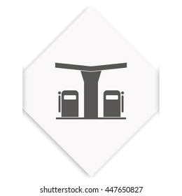 Gas station icon.