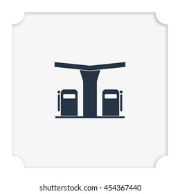 Gas station icon.