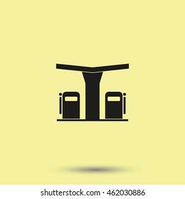 Gas station icon.