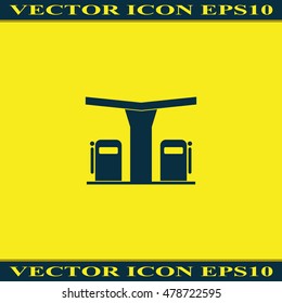 Gas station icon.