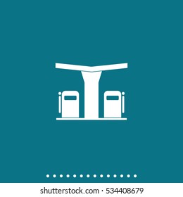 Gas station icon.