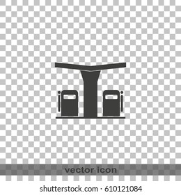 Gas station icon.