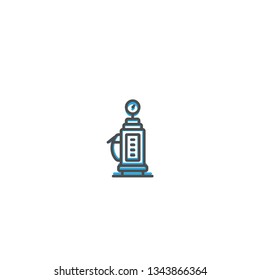 Gas station icon design. Transportation icon vector illustration