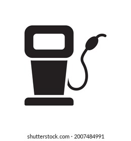 Plantilla De Ilustración Gráfica De Diseño De Ilustración De Icono De Estación De Gas En Signo Y Símbolo De Estilo Plano . Adecuado para diseño de sitios web, logotipo, aplicación y ui. EPS 10.