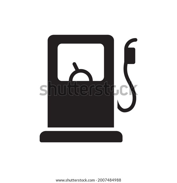 Gas Station Icon Design Vector\
Graphic Illustration Template In Trendy Flat Style Sign And Symbol\
. Suitable for website design, logo, app, and ui. EPS\
10.