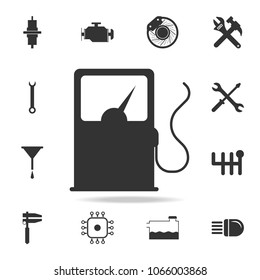 Gas station icon. Detailed set of car repear icons. Premium quality graphic design icon. One of the collection icons for websites, web design, mobile app on white background