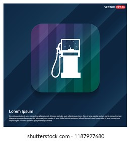 Gas station icon - Free vector icon