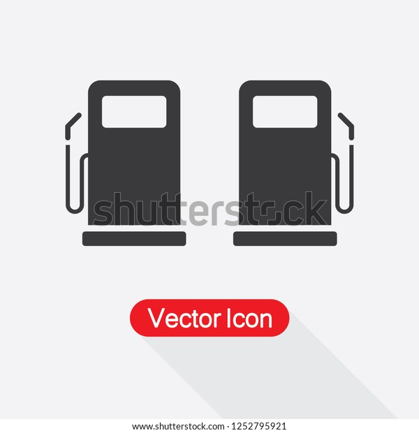 Gas\
Station Icon, Fuel Icon Vector Illustration\
Eps10