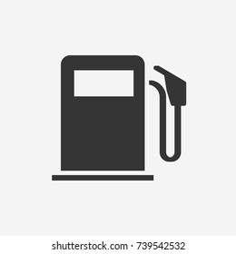 Gas station icon illustration isolated vector sign symbol