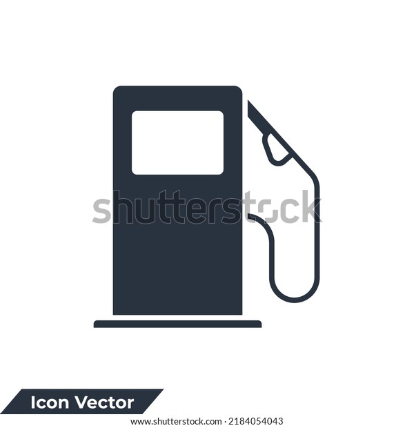 gas station icon\
logo vector illustration. fuel pump symbol template for graphic and\
web design collection
