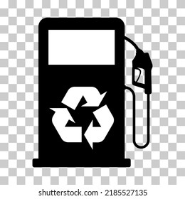 Gas station icon, nozzle isolated logo vector, pump gasoline design, oil power energy symbol .