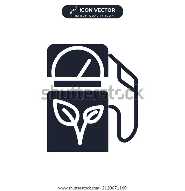 Gas station icon symbol template\
for graphic and web design collection logo vector\
illustration