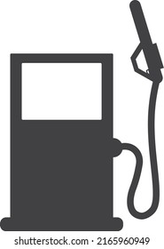 Gas station icon, gas symbol vector